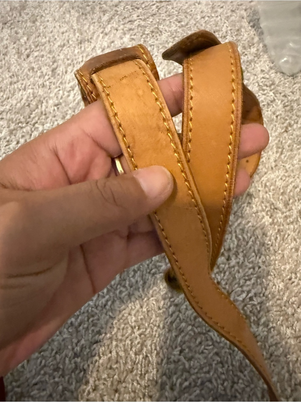 Louis Vuitton keepall crossbody Strap H38 - Picture 7 of 12